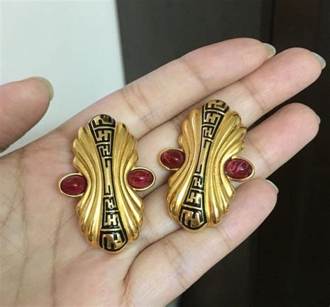 fendi vintage earrings